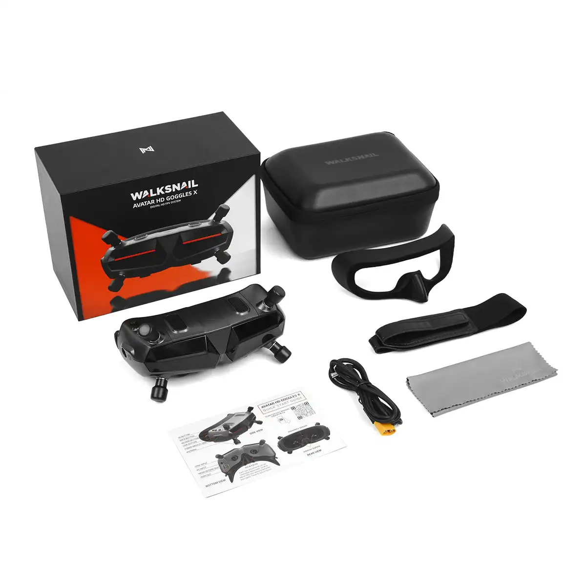 Kacamata Avatar HD Walksnail X - Fpv Goggles Walksnail Avatar Hd ulasan dan harga