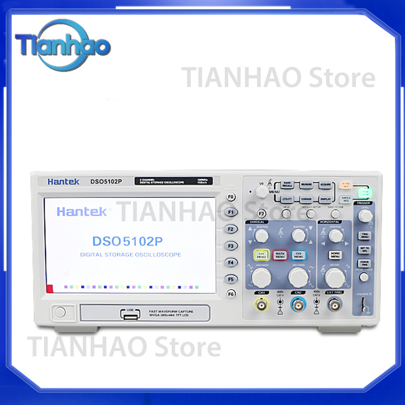 Untuk Hantek DSO5102P Osilosko - Digital Storage Oscilloscope 100Mhz ulasan dan harga
