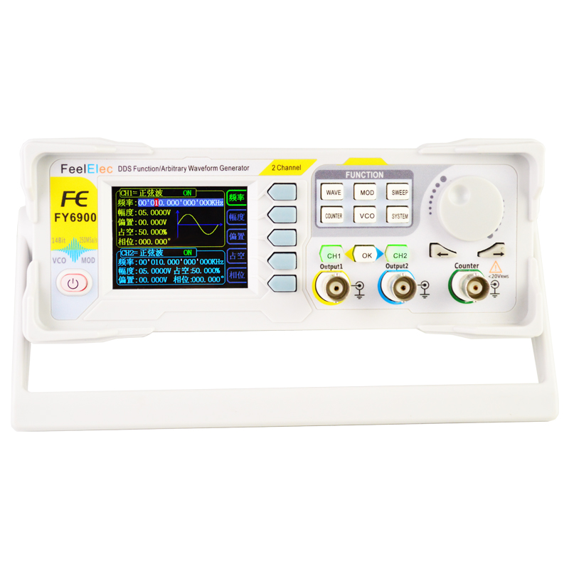 Baru FY6900 60MHz Dual Channel - Function Arbitrary Waveform Generator ulasan dan harga